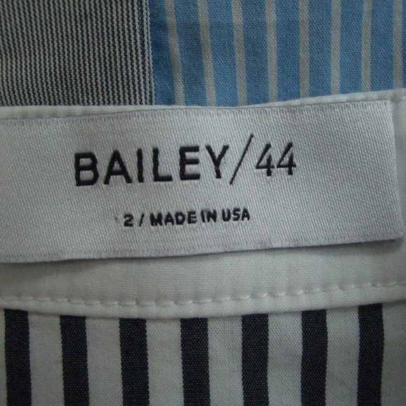 Bailey 44 Blue Striped Button Down Shirt - Picture 7 of 8
